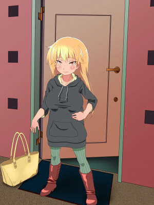 [薄皮きんつば] ちびカノ4 住み込み全裸家政婦ハスミ 身長139cm+乳H-CUP+腹肉たぷたぷのビッチお姉さんにバッキバキ勃起ち○ぽで脳汁垂れるまで極楽拷問ファック_177_omake11tights_blond_IMAGE