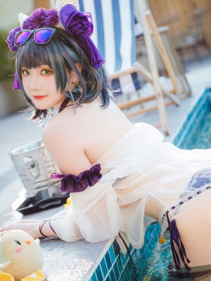 瓜希酱 - 柴郡泳装 [32P]_27