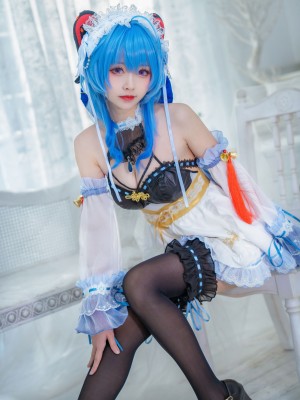 大大卷卷小卷 - 甘雨女仆 [20P]_12