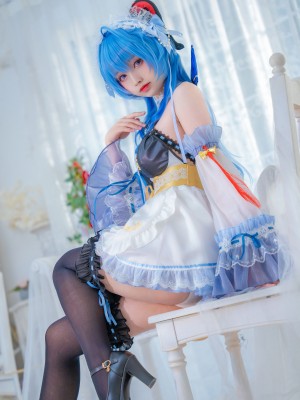 大大卷卷小卷 - 甘雨女仆 [20P]_13