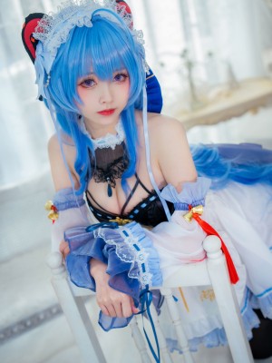 大大卷卷小卷 - 甘雨女仆 [20P]_09