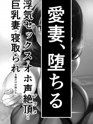 [さなづら同人誌発行所 (さなづらひろゆき)] 愛妻、堕ちる 〜浮気セックスでオホ声絶頂アクメする 巨乳妻の寝取られを俺だけが知らない〜_002