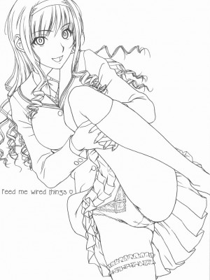 [傲娇零次元汉化组] (C79) [MEKONGDELTA、DELTAFORCE (Route39、ぜんき)] feed me wired things (アマガミ)_002