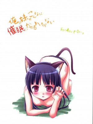 [TonyAngel104手残汉化] (C80) [マグダラ解放同盟 (月読さじん)] 俺の妹がこんなに催眠にかかるわけがない (俺の妹がこんなに可愛いわけがない)_26