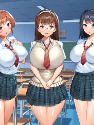 [からすのす (玉子雑炊、かめたろう)] 爆乳教え子を生ハメ指導！！ 〜SEXインストラクターとしてクラスの発情娘たちに種付け教育〜_015