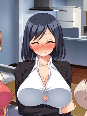 [川中島工房 (鳥山ひかる)] 催●術で爆乳母娘の家庭に住み着きヤりまくる！_323