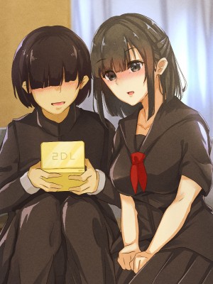 [メルコロ (KANIKORO)]&nbsp;&nbsp;巨乳な幼馴染と美人な姉が…僕のち〇こを取り合って困っています…_066