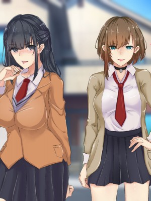 [メルコロ (KANIKORO)]&nbsp;&nbsp;巨乳な幼馴染と美人な姉が…僕のち〇こを取り合って困っています…_087
