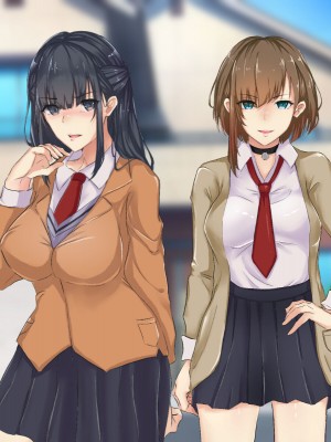 [メルコロ (KANIKORO)]&nbsp;&nbsp;巨乳な幼馴染と美人な姉が…僕のち〇こを取り合って困っています…_088