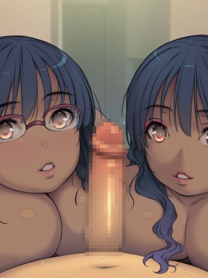 [いちごクレープ大盛組 (横十輔)] ボロアパートの隣人が爆乳外国人！【浅黒褐色肌の双子美人とエロエロ生活】_175