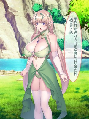 [ぽるちーに] エルフの限界集落を絶倫チンポで救う種付け孕ませハーレム [中国翻訳]_019