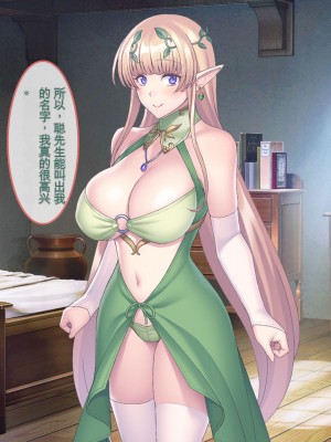 [ぽるちーに] エルフの限界集落を絶倫チンポで救う種付け孕ませハーレム [中国翻訳]_466