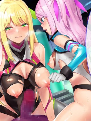 [ぽるちーに (有魚)] 正義の変身ヒロインが俺を見下す姉妹だったので弱みにつけこみ洗脳調教でチンポ狂いの孕み袋に堕とす！！ [中国翻訳]_245