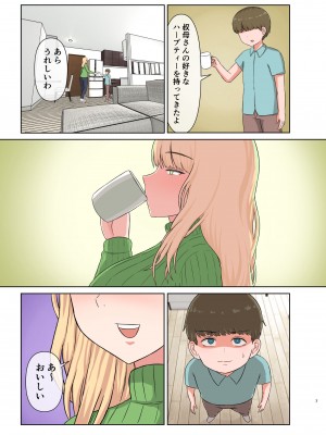 [齋藤レンジ] 金髪叔母さんの睡眠姦_06