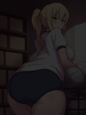 [めがもずく] 爆乳・巨尻ギャルは体育教師の巨根に敗北する。_123