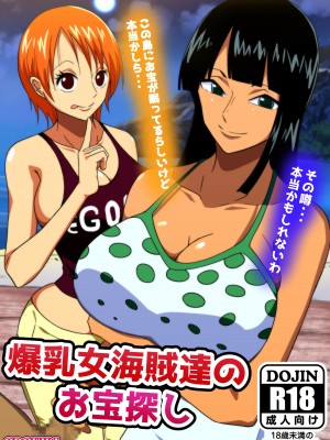 [Q同人]&nbsp;&nbsp;爆乳女海賊達のお宝探し (ワンピース)_45