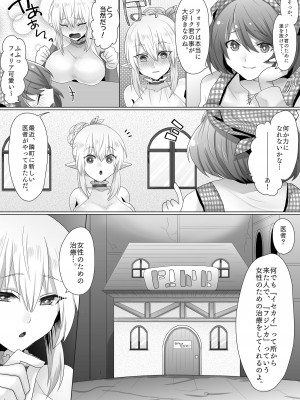 [もふ屋 (明日葉もふ)] 不妊エルフさん、異世界婦人科で孕まセッ♡_05