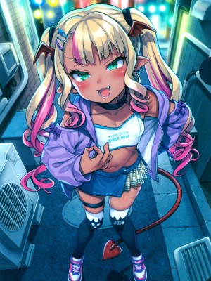 (COMIC1☆22) [魚ウサ王国 (魚ウサ王)] やさしい？メスガキサキュバス