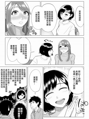 [伊達ろく] 妻と連れ子が同じ人（俺）を好きになるのは遺伝子的に当然！？ 2 [中国翻訳]_idenshi_2_049