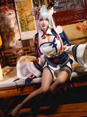 凛子酱 - 旗袍兔兔_04