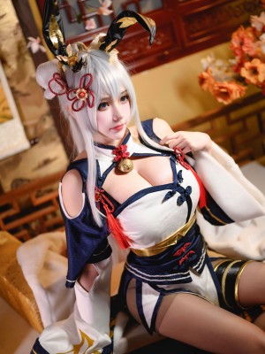 凛子酱 - 旗袍兔兔_03