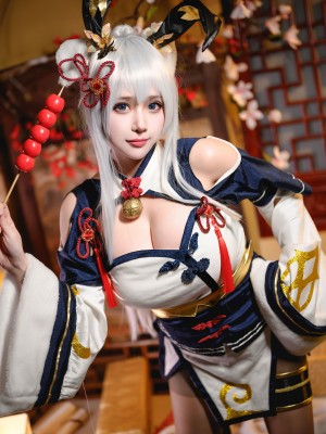 凛子酱 - 旗袍兔兔_10