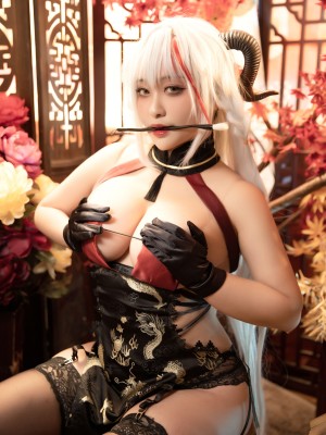 洛璃LoLiSAMA - 埃吉尔旗袍 金龙腾祥云_38