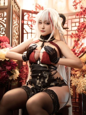 洛璃LoLiSAMA - 埃吉尔旗袍 金龙腾祥云_41