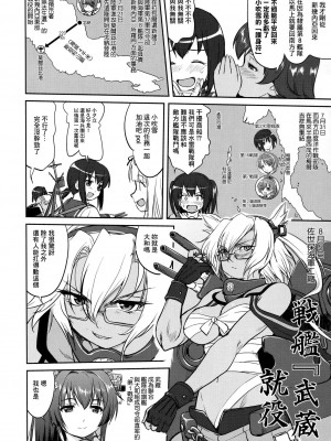 (C90) [蛸壷屋 (TK)] テートクの決断 鉄底海峡 (艦隊これくしょん -艦これ-) [中国翻訳]_11