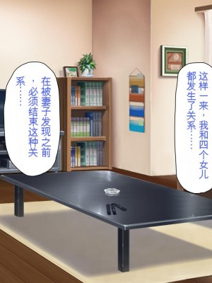 [ミミズサウザンド (よろず)] 妻に隠れて娘達と不倫しています[中国翻訳][gpt-4]_261