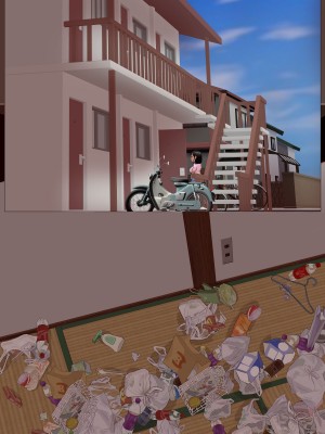 [LONGRIDE] お肉屋さんの看板娘あんずちゃんはクレームおじさんから逃げられない_135