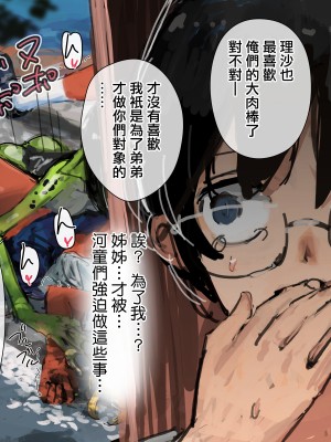 [達磨さん転んだ、チンジャオ娘。] 3匹のカッパとギャルな姉 [中国翻訳]_122