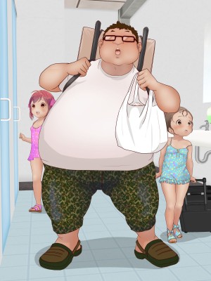 [LONGRIDE] 変態デブおじさん泣き虫姪っ子ギャルを四畳半で飼う2(今日は百合友とコミケでお手伝い前編)_395