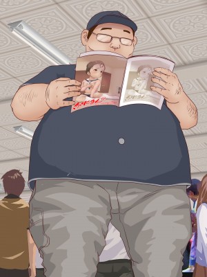 [LONGRIDE] 変態デブおじさん泣き虫姪っ子ギャルを四畳半で飼う3(今日は百合友とコミケでお手伝い 後編)_0650