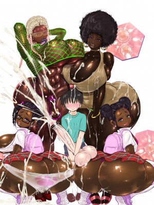 [アルセノテリス (Rebis)] 天才絶倫◯学生と黒爆尻ファミリー！ [K记翻译]_00000007