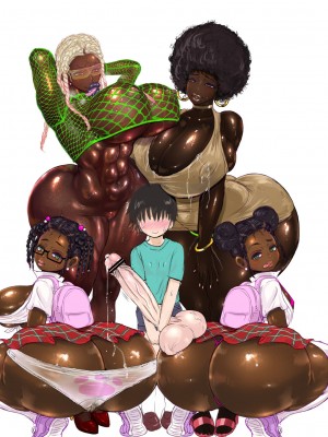 [アルセノテリス (Rebis)] 天才絶倫◯学生と黒爆尻ファミリー！ [K记翻译]_00000015