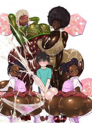 [アルセノテリス (Rebis)] 天才絶倫◯学生と黒爆尻ファミリー！ [K记翻译]_00000017