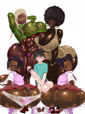 [アルセノテリス (Rebis)] 天才絶倫◯学生と黒爆尻ファミリー！ [K记翻译]_00000024