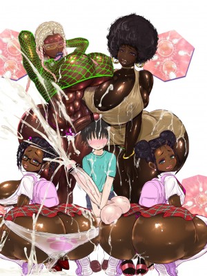 [アルセノテリス (Rebis)] 天才絶倫◯学生と黒爆尻ファミリー！ [K记翻译]_00000026