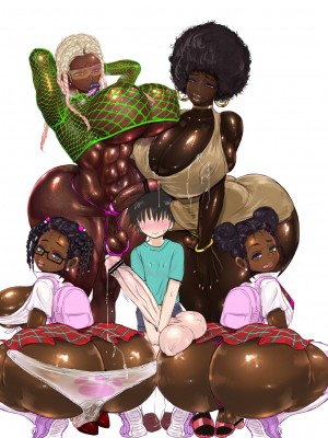 [アルセノテリス (Rebis)] 天才絶倫◯学生と黒爆尻ファミリー！ [K记翻译]_00000033