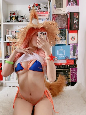 如月灰-玉藻前 泳装_玉藻前 泳装 (22)