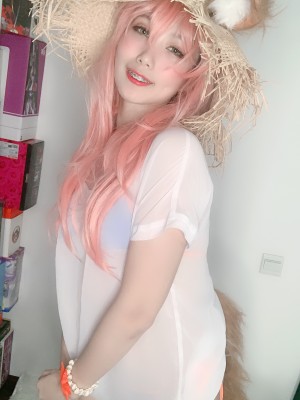 如月灰-玉藻前 泳装_玉藻前 泳装 (100)