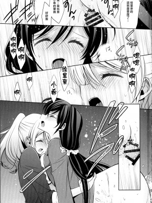 (C88) [Waterfall (嵩乃朔)] 放課後の生徒会室 (ラブライブ!) [中国翻訳]_20