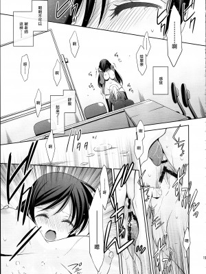 (C88) [Waterfall (嵩乃朔)] 放課後の生徒会室 (ラブライブ!) [中国翻訳]_14