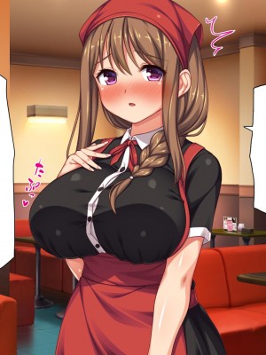 [一億万軒茶屋] エロエロウエイトレス達にエッチなオーダー!～特別会員向け裏メニュー～[中国翻訳]_368_368