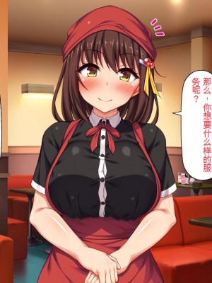 [一億万軒茶屋] エロエロウエイトレス達にエッチなオーダー!～特別会員向け裏メニュー～[中国翻訳]_040_040