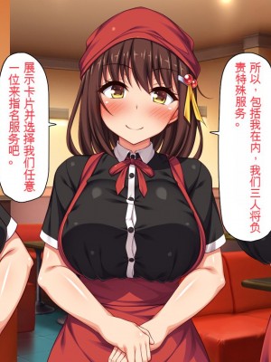 [一億万軒茶屋] エロエロウエイトレス達にエッチなオーダー!～特別会員向け裏メニュー～[中国翻訳]_029_029