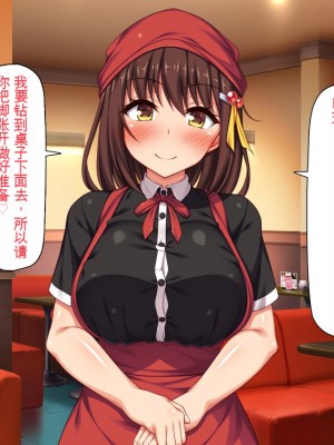 [一億万軒茶屋] エロエロウエイトレス達にエッチなオーダー!～特別会員向け裏メニュー～[中国翻訳]_043_043