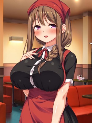 [一億万軒茶屋] エロエロウエイトレス達にエッチなオーダー!～特別会員向け裏メニュー～[中国翻訳]_318_318