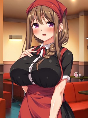 [一億万軒茶屋] エロエロウエイトレス達にエッチなオーダー!～特別会員向け裏メニュー～[中国翻訳]_320_320